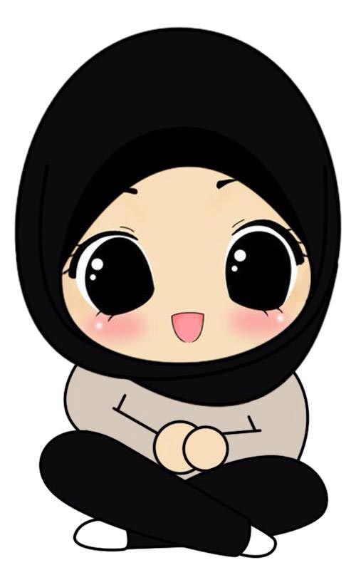 Gambar Anime Muslimah Cute | Kumpulan gambar Unik